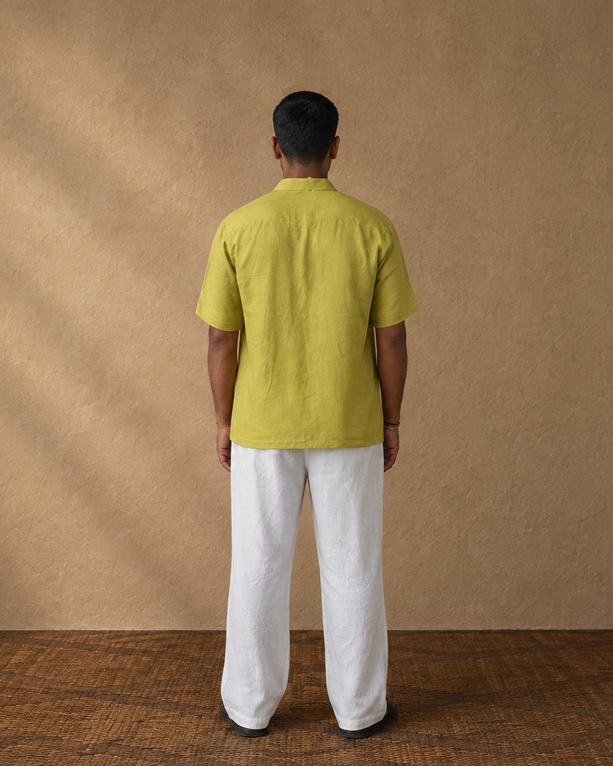 Linen Shirt - Green