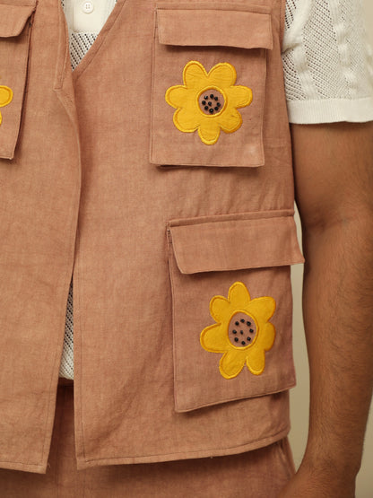 Surajmukhi Gilet Co-Ord Set