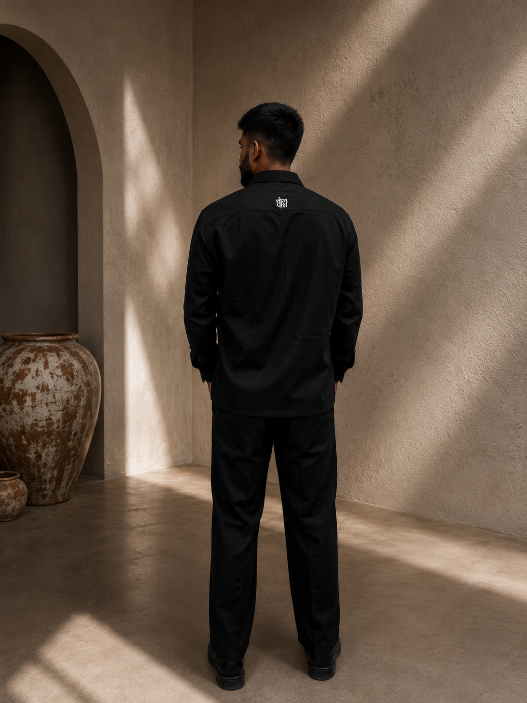 Linen Pants - Black