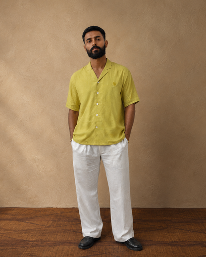 Linen Shirt - Green