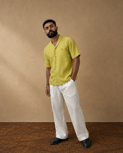 Linen Shirt - Green