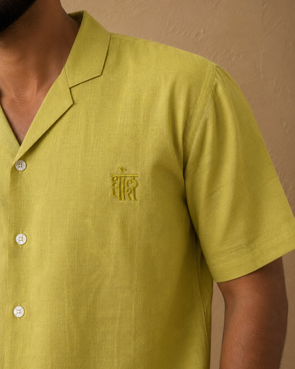 Linen Shirt - Green