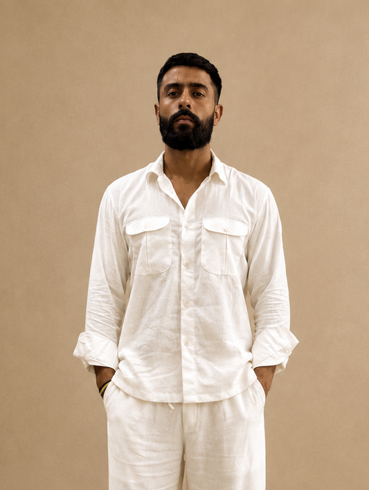 Linen Shirt - White
