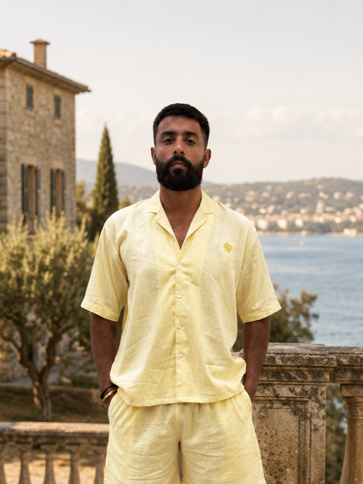 Linen Shirt - Yellow