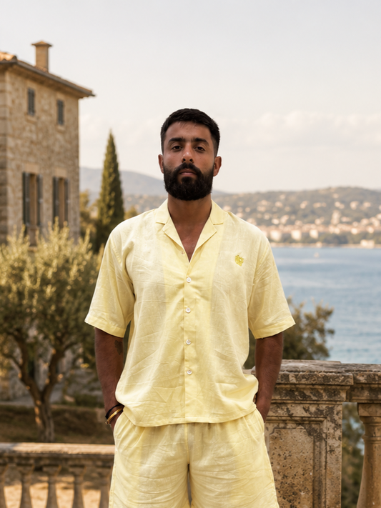 Linen Shirt - Yellow